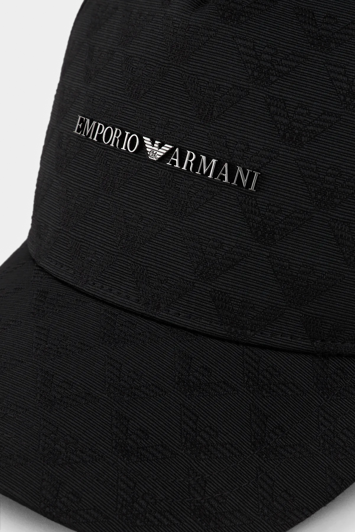 Чорна кепка Emporio Armani 